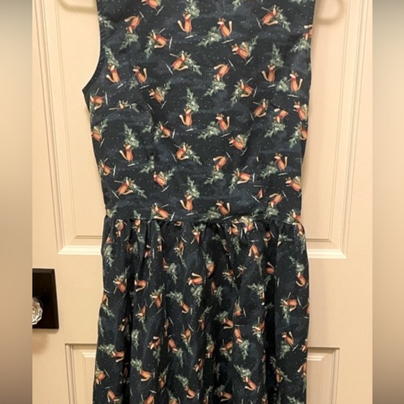 Retrolicious Dresses & Skirts - Retrolicious Fox Christmas Tree dress